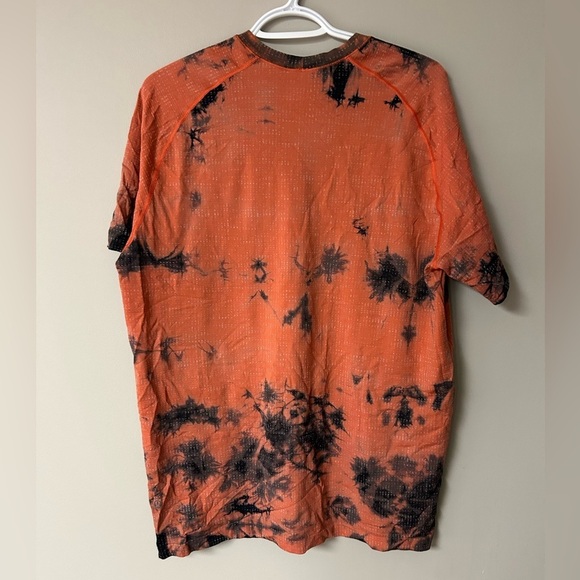 Lululemon Metal Vent Tech Short Sleeve 2.0 Marble Dye Autumn Red - Picture 3 of 5